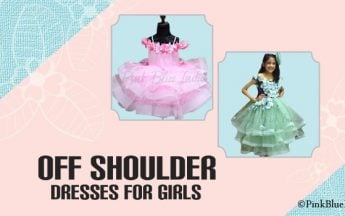 Off Shoulder Gowns – Frocks and Dresses for Kids to Teenage girl