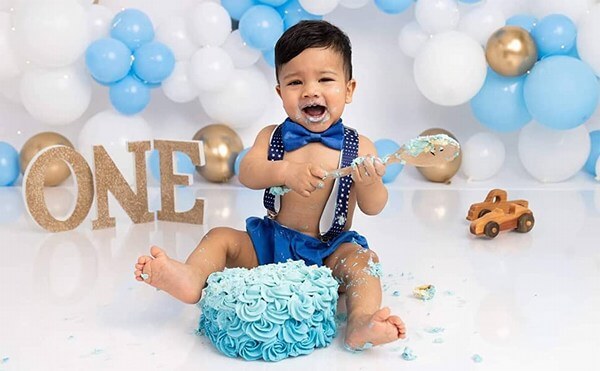 Boy Cake Smash Party Themed Outfit