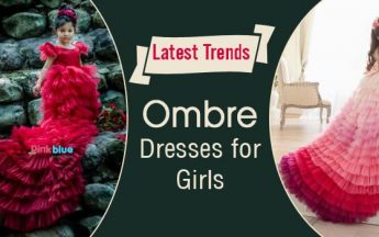 Latest Trends Party Wear Ombre Dresses & Gowns for Girls