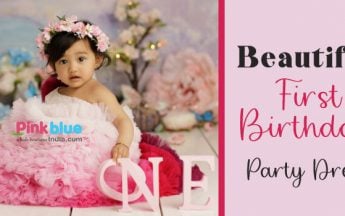 Beautiful First Birthday Party Dress for Baby Girls – Client Review Images