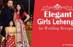Elegant Custom Girls Lehenga for Wedding Reception – Clients Diary