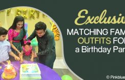 Exclusive Matching Family Outfits for a Birthday Party