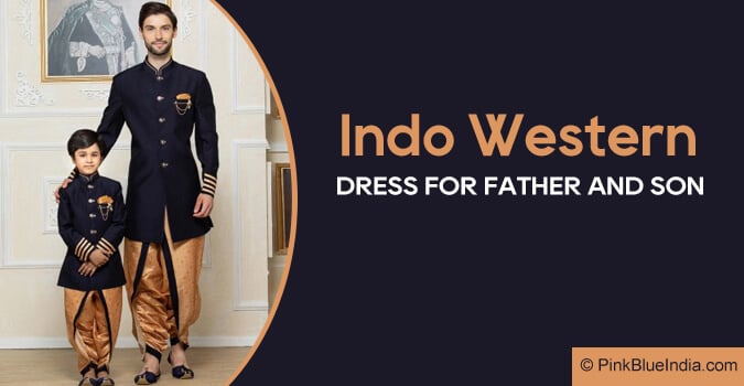 Dad and Son Indo Western Dress Indian Wedding