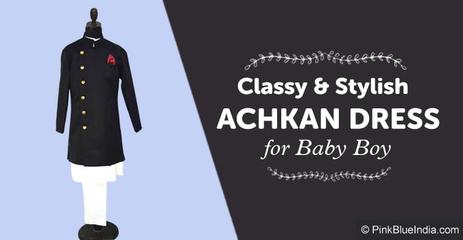 Baby Boy Achkan Dress, Etnic wear Wedding Achkan set