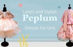Latest and Stylish Peplum Dress Party Wear For Girls