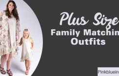 Plus Size Family Matching Outfits – Mother and Kids Clothes
