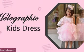 Beautiful Holographic Kids Dress Online in India