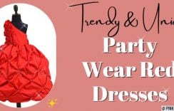 Trendy & Unique Party Wear Red Dresses for Baby Girl