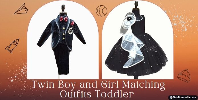 Twin Boy and Girl Matching Outfits Toddler Dress