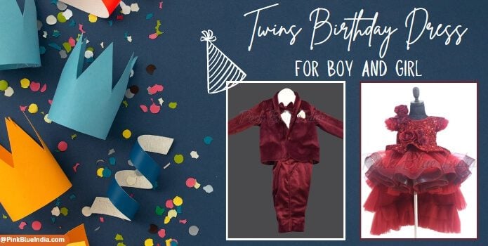Twin Birthday Outfits Boy and Girl Twins Dress