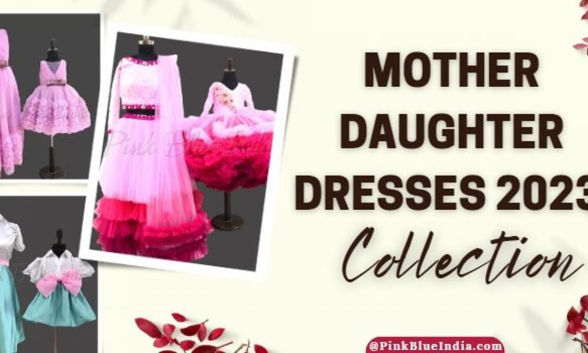 Peach Gown For Mother Or Dress For Daughter (1 Pc) – Kulreeti®