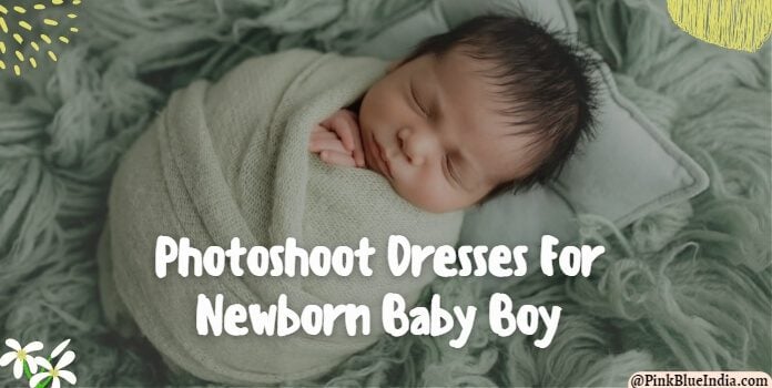 Newborn Baby Boy Photoshoot Dresses