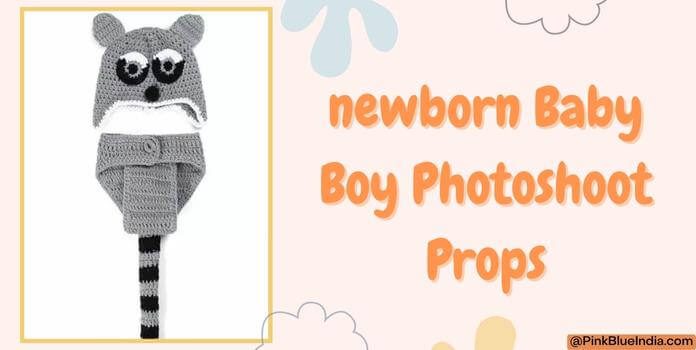 Newborn Baby Boy Photoshoot Props