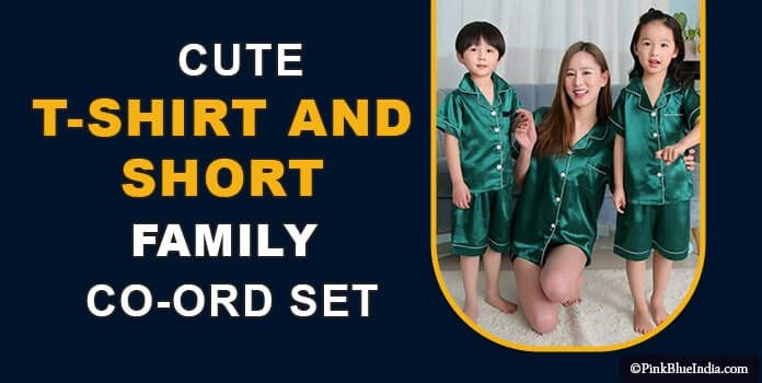 Cute T-shirt and Short Family Co-Ord Sets