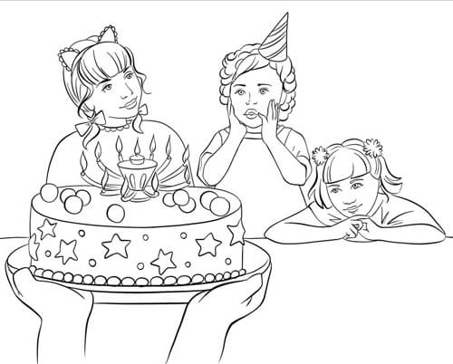 Birthday Party Drawing image