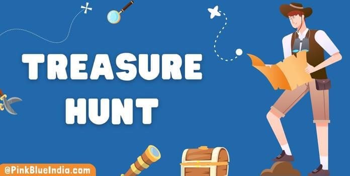 Treasure Hunt kids birthday party game