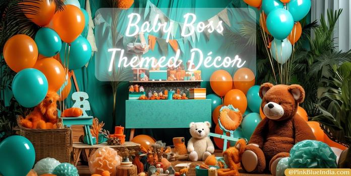 Baby Boss Themed Décor for birthday party