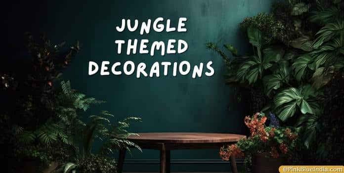 Jungle Themed Decorations for first birthday