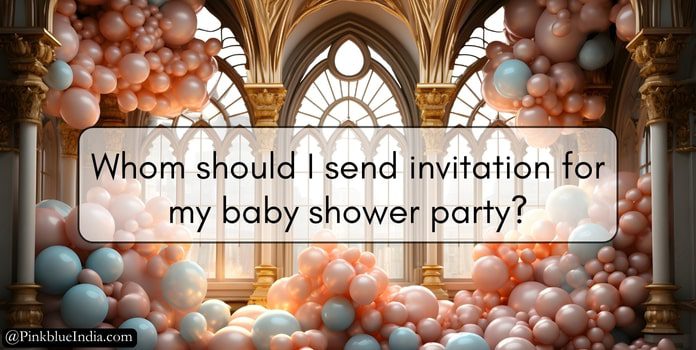 Send invitation for my baby shower party