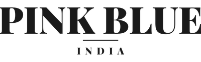 Pink Blue India Logo
