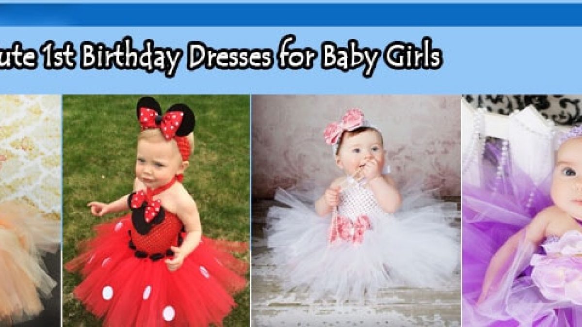 first year birthday dress for baby girl