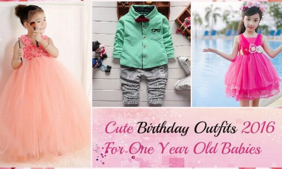 baby girl one year old birthday outfit
