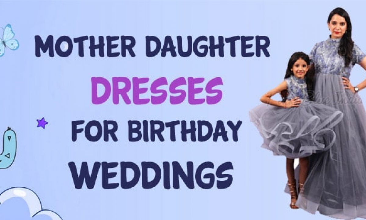 mother daughter dresses for 1st birthday