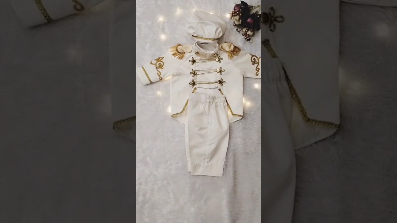 Royal Prince Charming Birthday Outfit for Baby Boy