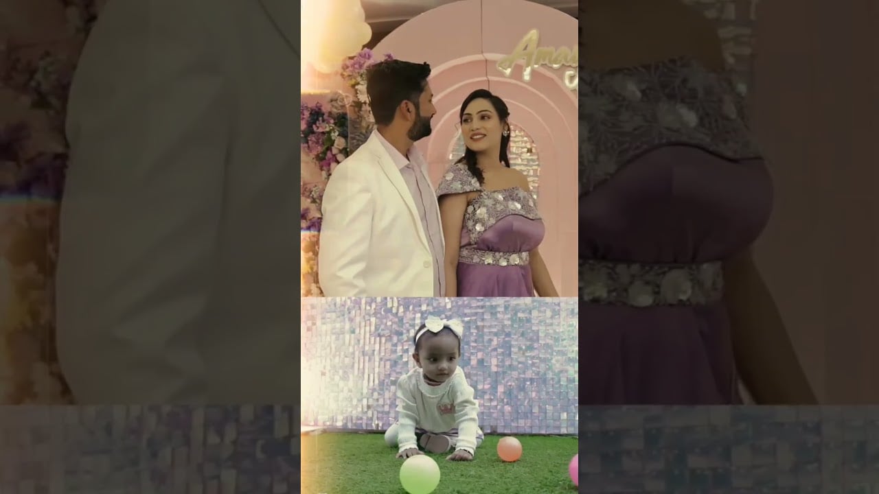 Real Video of Birthday Girl Princess Gown Outfit from PinkBlueIndia