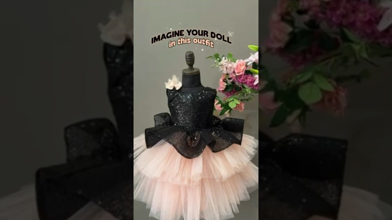 Wait Till You See This Sequins Peplum Frock Up Close