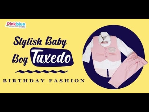 Stylish Baby Boy Tuxedo | Boys Birthday Fashion