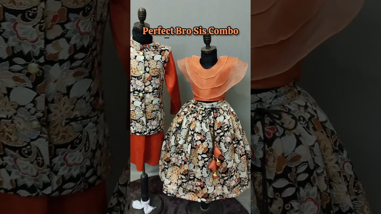 Brother & Sister Matching Combo Outfits for the coming Wedding Season