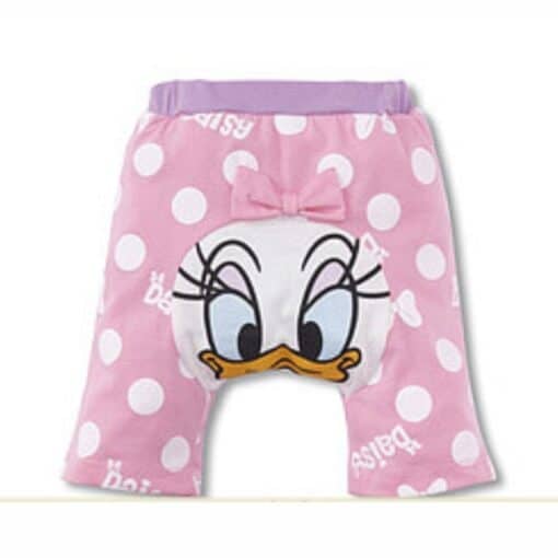 cute-pink-baby-shorts-with-disney-donald-print