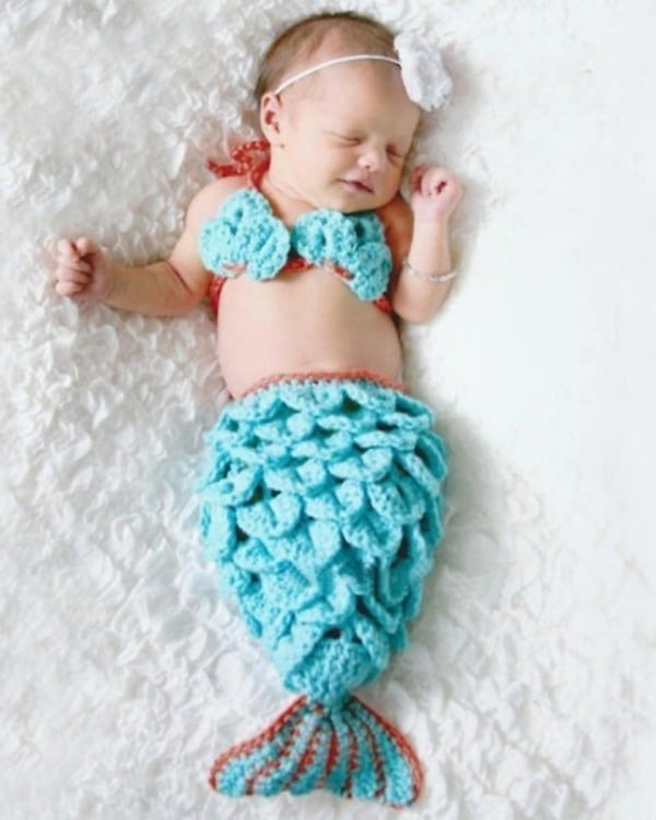 Crochet newborn photo prop for baby, soft and cute accessory for photoshoot