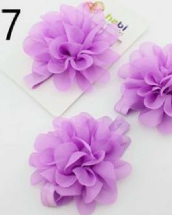 Lavender newborn toe sandals for baby girls, cute and stylish for festivals or gifting