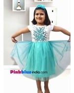 Baby girl party wear dress, cute and stylish for gifting or festive occasions