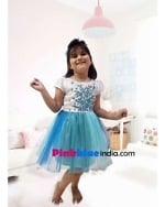 Designer princess floral wedding dress for girls, stylish and cute for weddings or gifting