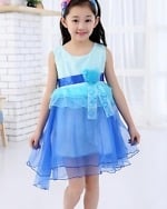 Designer summer party dress for baby girls, stylish cute birthday outfit