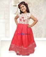 Fashionable kids luxury party designer dress, cute and stylish for celebrations