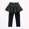 Stylish black leggings for baby girls, comfortable special occasion wear