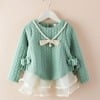 Baby girls winter party dress, cute festive outfit