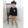 Brown and black party wear dress for baby boys, stylish outfit