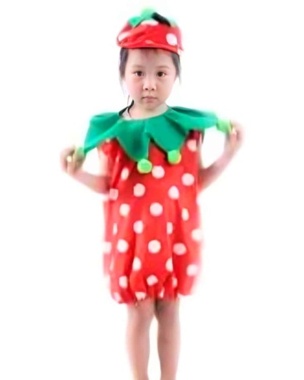 Kids watermelon theme fancy outfit, cute and festive for birthday parties or gifting