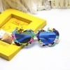 Blue floral kids goggles, cute and stylish for special occasions