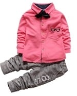 3-piece kids clothing outfit, stylish birthday or party wear