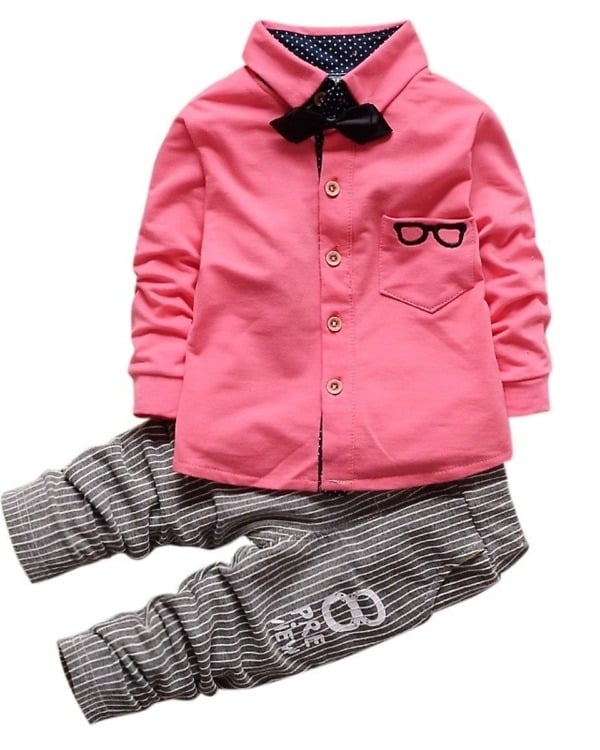 3-piece kids clothing outfit, stylish birthday or party wear