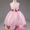Splendid pink birthday party designer frock for girls, stylish and cute