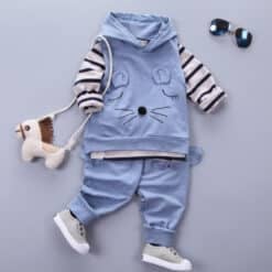boys-hoodie-with-stripped-t-shirt-and-solid-pant