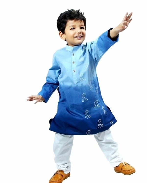 Kids ethnic wear kurta pajama set for baby boys, stylish and festive