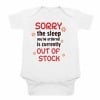Baby onesie white funky personalized print comfortable cute daily wear